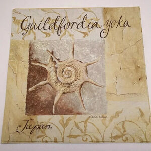 Lot Of‎ 4 Shell Art Prints 12x12 Caribbean, Japan, Gulf of Mexico, Indo Pacific